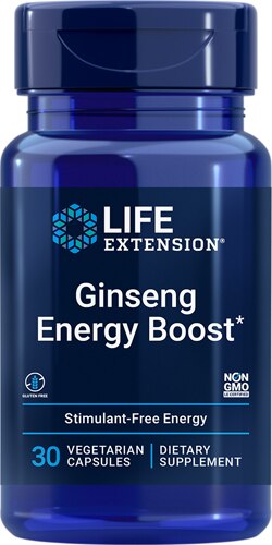 Life Extension Asian Energy Boost -- 90 Vegetarian Capsules