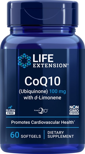 Life Extension CoQ10 Ubiquinone with d-Limonene