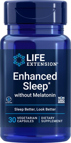 Life Extension Enhanced Natural Sleep® without Melatonin -- 30 Capsules