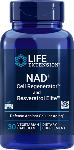 Life Extension Optimized NAD+ Cell Regenerator™ and Resveratrol