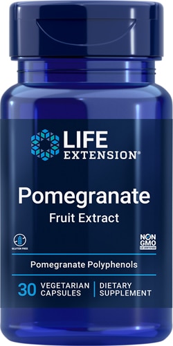 Life Extension Pomegranate Extract -- 30 Vegetarian Softgels