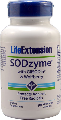 Life Extension SODzyme™ With GliSODin® &amp; Wolfberry -- 90 Vegetarian Capsules