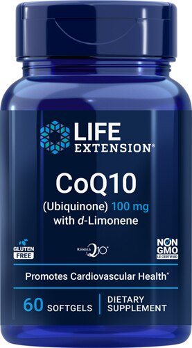 Life Extension Super-Absorbable CoQ10 Ubiquinone with d-Limonene
