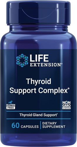Life Extension Triple Action Thyroid -- 60 Vegetarian Capsules
