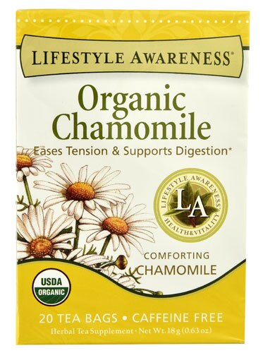 Lifestyle Awareness Organic Tea Chamomile -- 20 Tea Bags