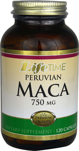 Lifetime Peruvian Maca -- 750 mg - 120 Capsules