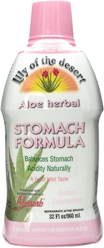 Lily of the Desert Aloe Herbal Stomach Formula Fresh Mint