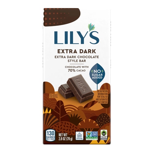 Lily's Dark Chocolate with Stevia Extra Dark