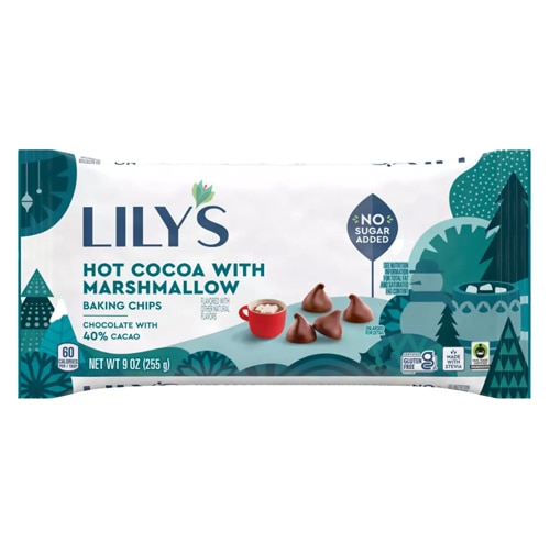 Lily's Limited Edition Baking Chips Hot Cocoa with Marshmallow