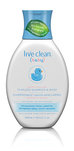 clean baby wash