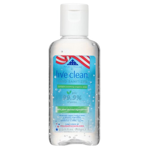 Live Clean Hand Sanitizer with Aloe