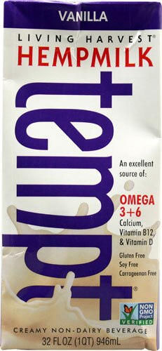 Living Harvest Tempt™ Hempmilk Creamy Non-Dairy Beverage Vanilla