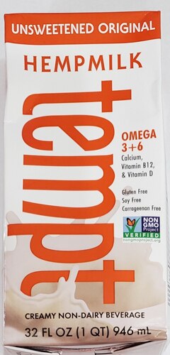 Living Harvest Tempt™ Hempmilk Unsweetened Original