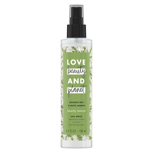 LOVE BEAUTY & PLANET | Coconut Milk & White Jasmine Salt Spritz Texture Spray