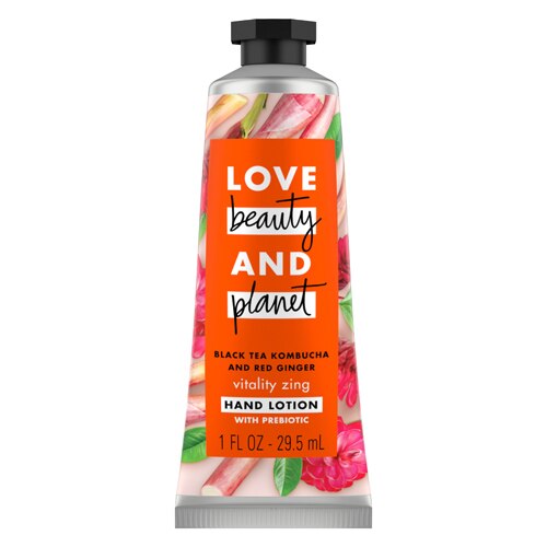 Love Beauty and Planet Paraben & Cruelty-Free Black Tea Kombucha & Red Ginger Hand Lotion -- 1 fl oz