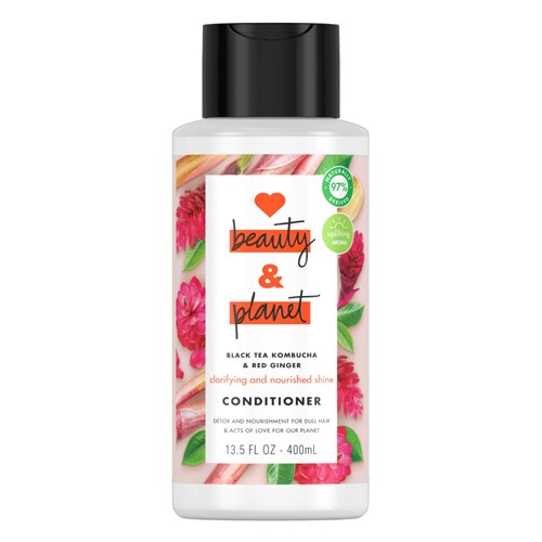Love Beauty and Planet Silicone-Free Black Tea Kombucha & Red Ginger Nourishing Conditioner