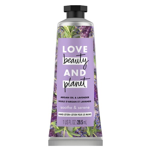 Love Beauty and Planet Soothe & Serene Argan Oil & Lavender Hand Lotion -- 1 fl oz