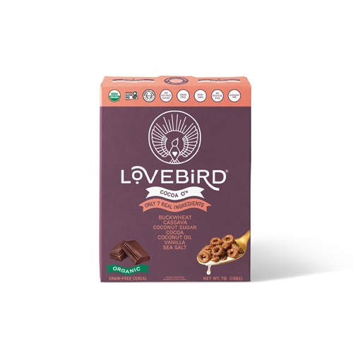 Lovebird Cereal Organic Grain Free Cacao