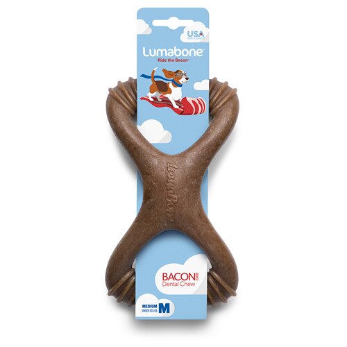Lumabone Bacon Flavor Dental Chew Medium