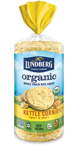 Lundberg Organic Whole Grain Rice Cakes Kettlecorn