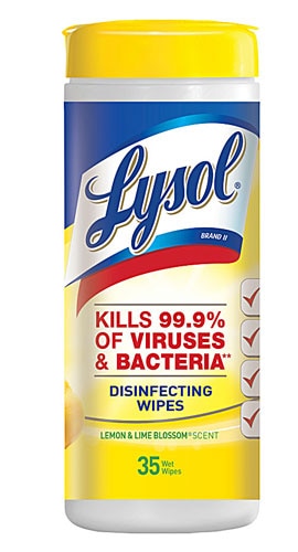 Lysol Citrus Scent Disinfecting Wipes