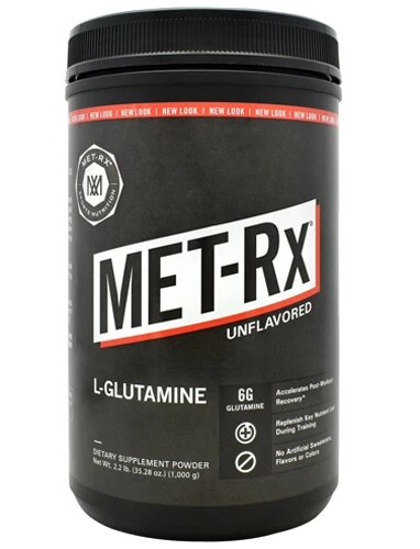 MET-Rx L-Glutamine Powder -- 2.2 lbs