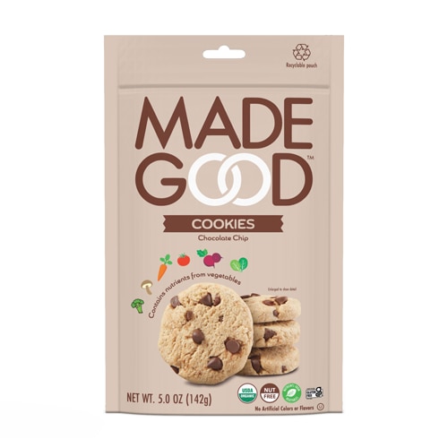 MadeGood Organic Gluten Free Cookies Chocolate Chip