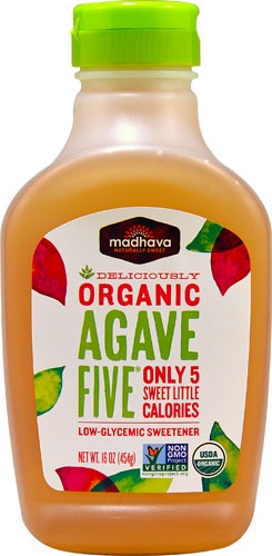Madhava Organic Agave Five -- 16 oz