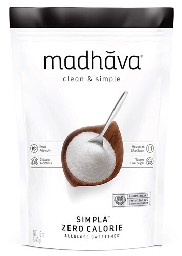 Madhava Simpla Zero Calorie Allulose Sweetener