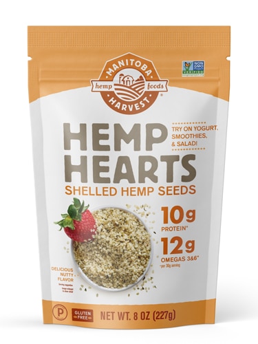 Manitoba Harvest Hemp Hearts Shelled Hemp Seeds -- 8 oz