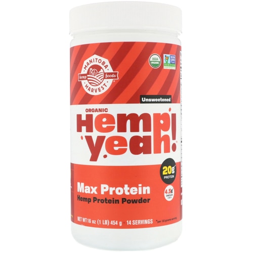 Manitoba Harvest Hemp Pro 70 Plant Based Protein Supplement -- 1 lb