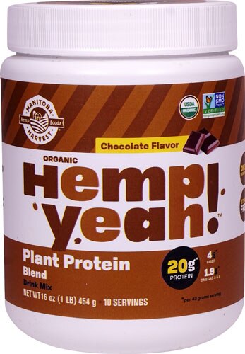 Manitoba Harvest Hemp Yeah!™ Plant Protein Blend Chocolate -- 1 lb
