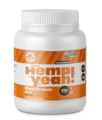 Manitoba Harvest Hemp Yeah!™ Plant Protein Blend Unsweetened -- 1 lb