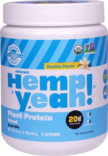 Manitoba Harvest Hemp Yeah!™ Plant Protein Blend Vanilla -- 1 lb