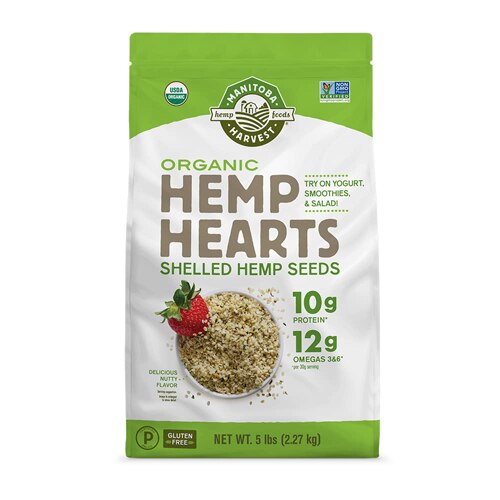 Manitoba Harvest Organic Hemp Hearts -- 5 lb