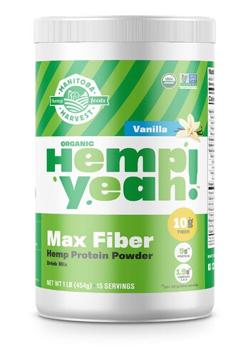 Manitoba Harvest Organic Hemp Protein Powder Vanilla -- 1 lb