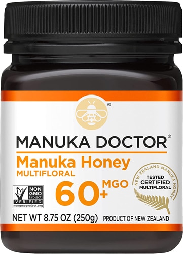 Manuka Doctor Manuka Honey Multifloral 60+ MGO -- 8.75 oz
