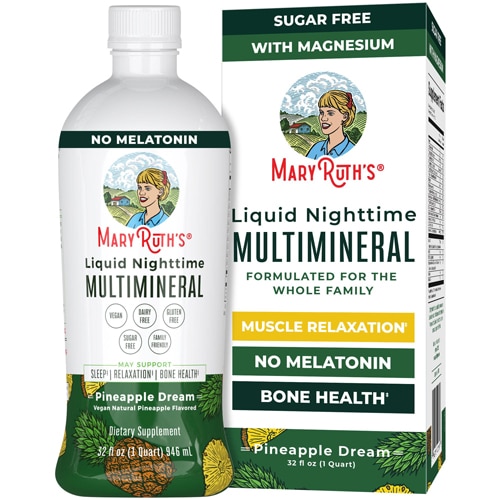 MaryRuth's Nighttime Multimineral Liquid Pineapple Dream