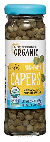Mediterranean Organic Wild Capers Non-Pareil