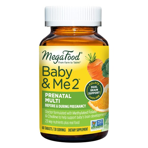MegaFood Baby & Me 2™ Prenatal Multi