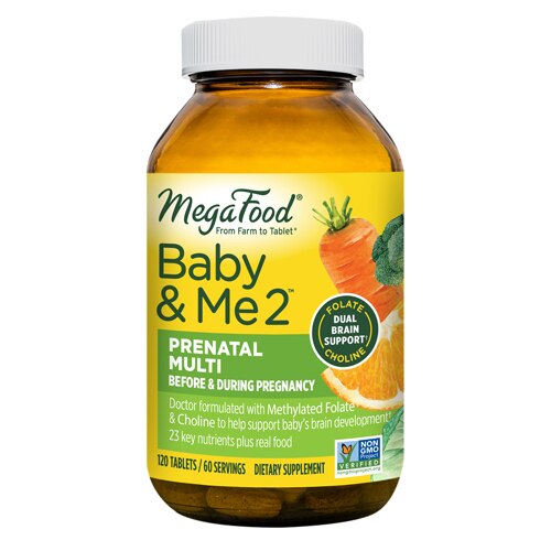 MegaFood Baby & Me 2 Prenatal Multi