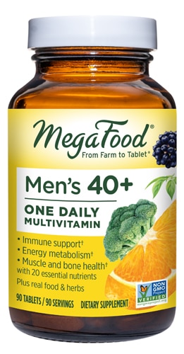 Megafood Men Over 40™ One Daily® 90 Tablets Vitacost 