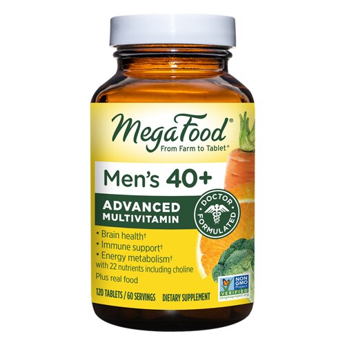 MegaFood Men's 40+ Advanced Multivitamin