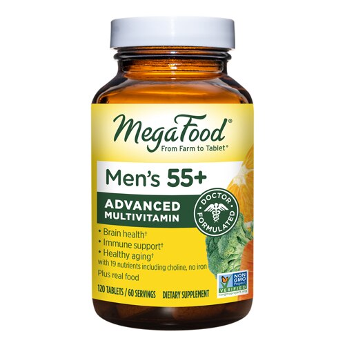 MegaFood Men's 55+ Advanced Multivitamin