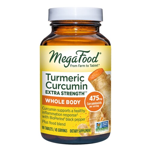 MegaFood Turmeric Curcumin Extra Strength Whole Body
