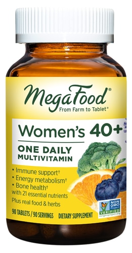 MegaFood Women Over 40 One Daily -- 90 Tablets - Vitacost MegaFood Women Over 40 One Daily -- 90 Tablets - Vitacost