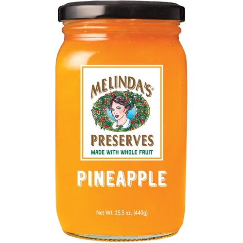 Melinda's Vegan Non-GMO Whole Fruit Preserves Pineapple