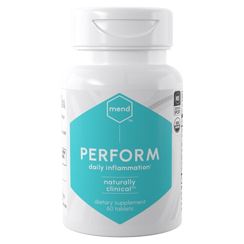 Mend Peform Daily Inflammation -- 60 Tablets