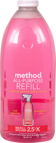 method  All-Purpose Cleaner Refill, Pink Grapefruit, 68 fl oz