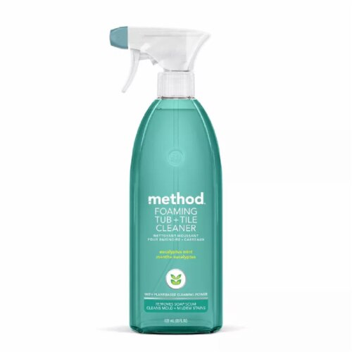 Method Foaming Bathroom Cleaner Eucalyptus Mint -- 28 fl oz